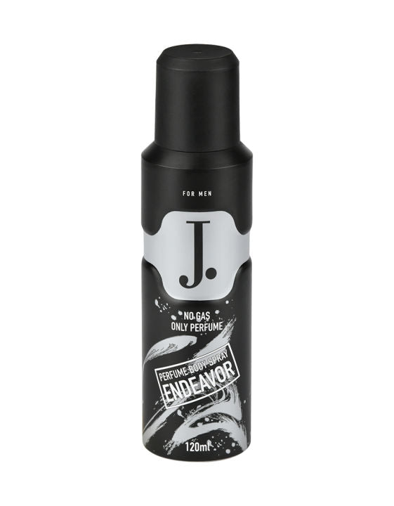 J. No Gas Perfume Body Spray, For Men, 120ml