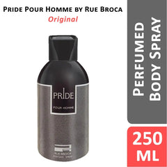 Pride Pour Homme Rue Broca for men Perfumed Body Spray 250ml