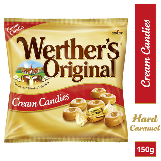 WERTHER'S ORIGINAL CREAM CANDIES 150G