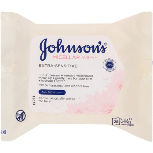 Johnson's Cleansing Face Micellar Wipes