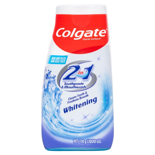 Colgate 2 In 1 Whitening Toothpaste & Mouthwash