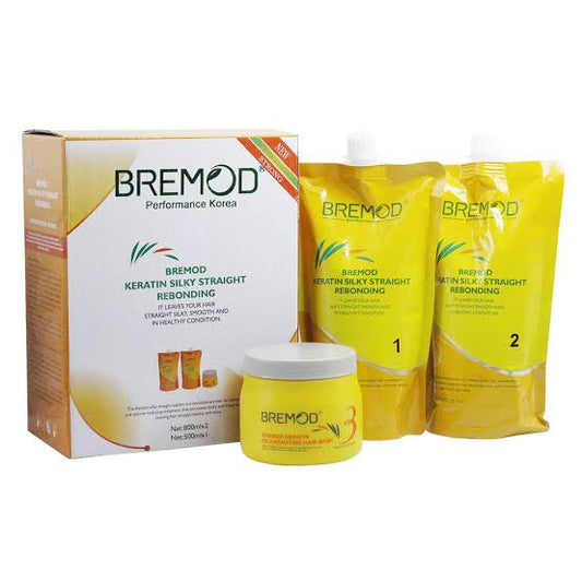 Bremode Keratin Rebonding Kit Large