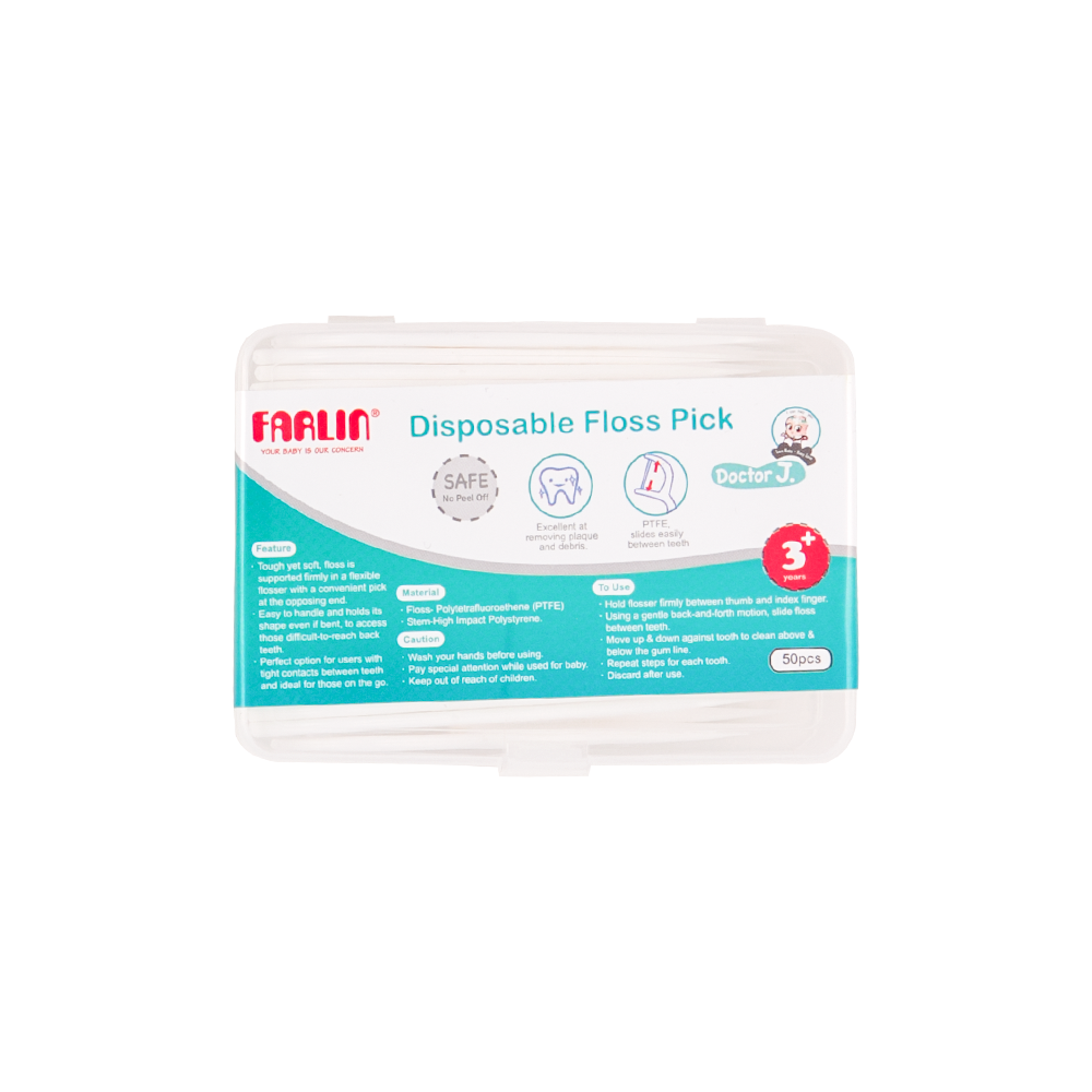 Farlin Disposable Floss Pick | 50pcs