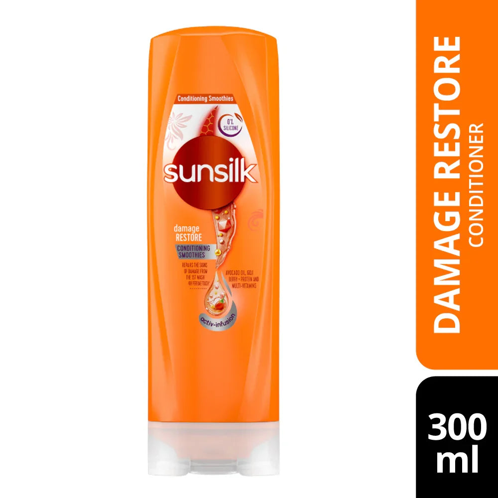 SUNSILK Soft & Smooth Conditioner 300ml made in thailand