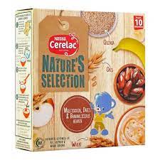 Baby Food - NESTLE CERELAC Nature's Selection (Multigrain Dates& Fruits)
