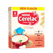 Baby Food - NESTLE CERELAC - Apple & Wheat 175g