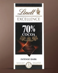 LIND'T EXCELLENCE 70% COCOA INTENSE DARK CHOCOLATE 100G
