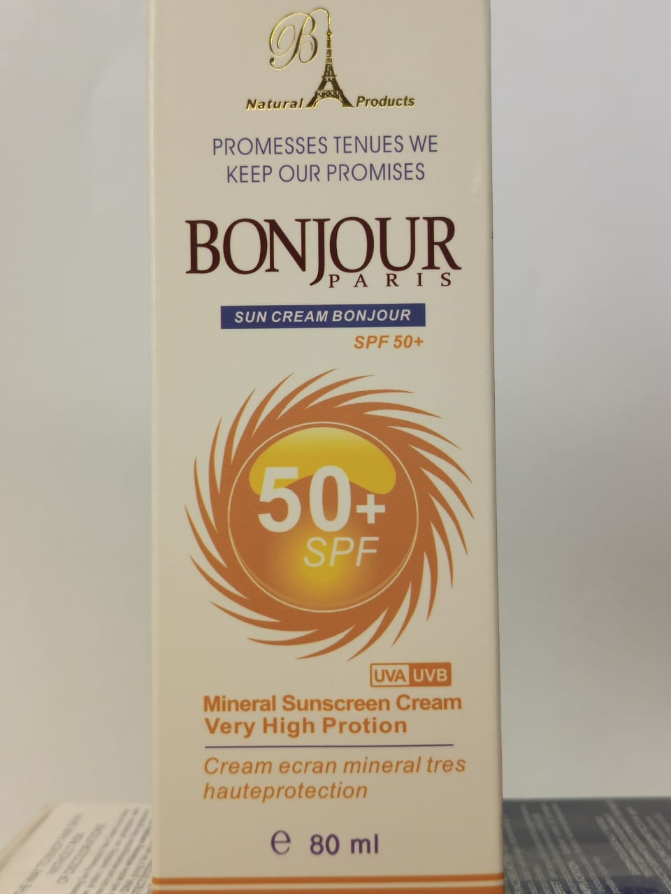 Bonjour Sun Block 80ml