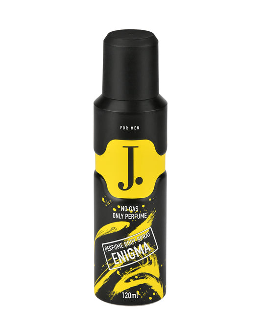 J. No Gas Perfume Body Spray, For Men, 120ml
