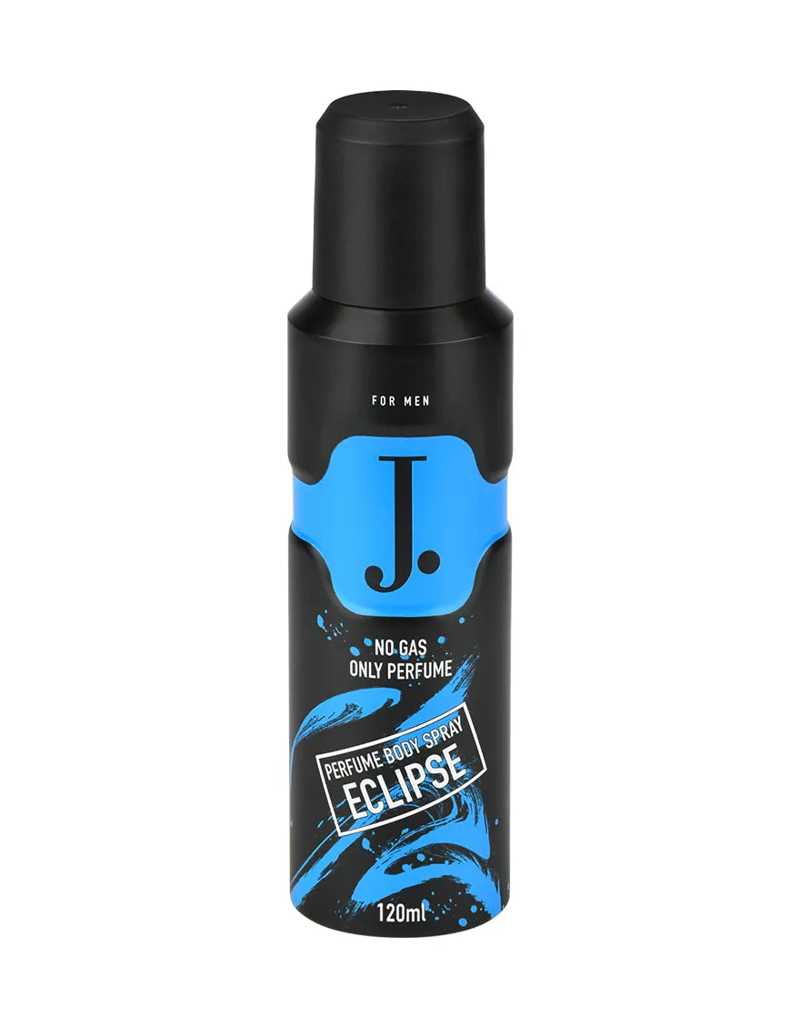 J. No Gas Perfume Body Spray, For Men, 120ml