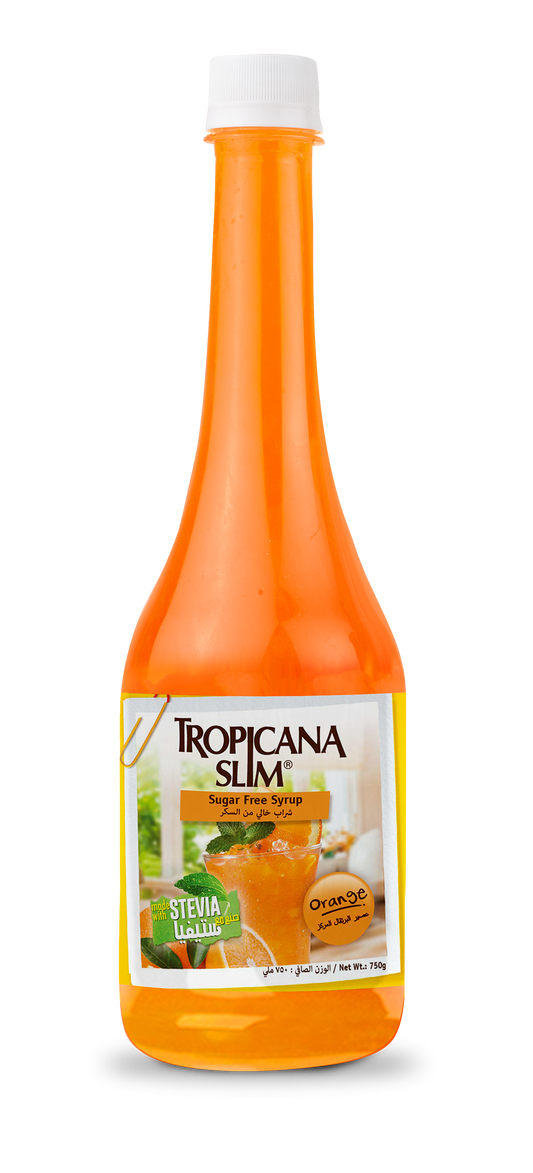 Tropicana Slim Stevia Sugar Free Syrup Orange Flavor