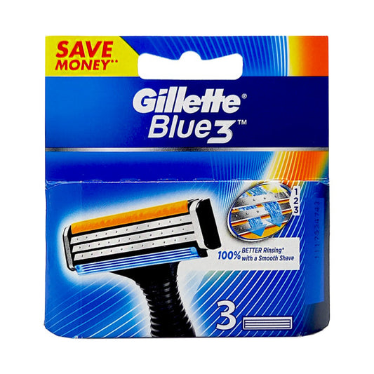 GILLETTE BLUE 3 BLADES 3 PCS