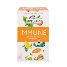 Ahmad Tea Immune Lemon Ginger Turmeric 20Tea Bags