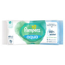 Pampers Harmonie Aqua Baby Wipes (48 Baby Wipes)