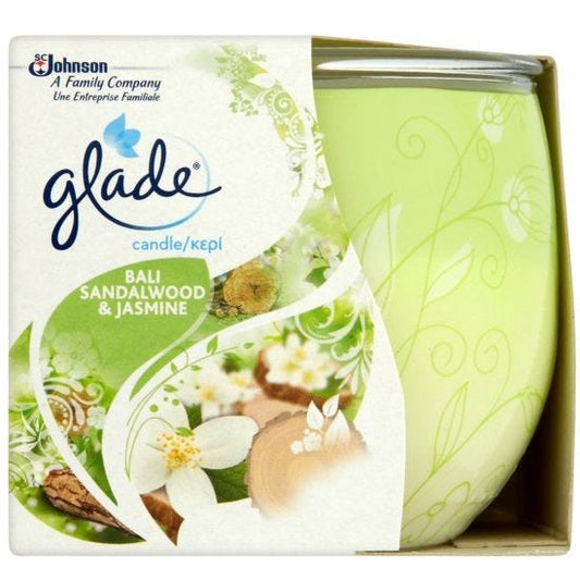 Glade Bali Sandalwood & Jasmine Scented Candle