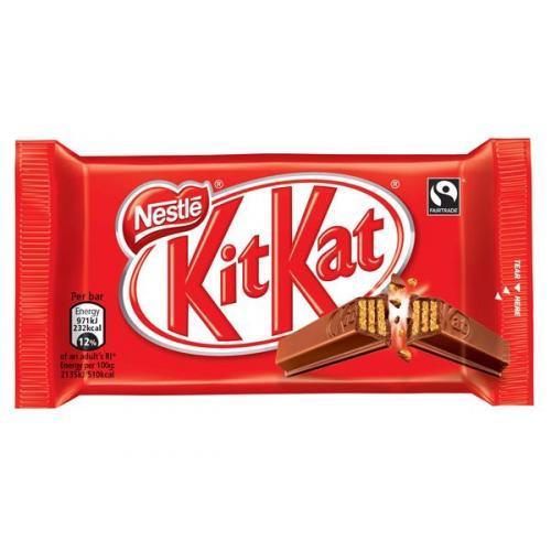 Nestle Kitkat 4 Finger Milk Chocolate Bar (Imported)