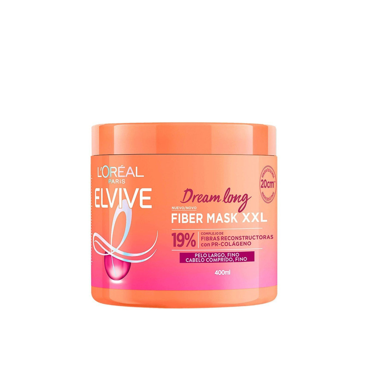 L'Oréal Paris Elvive Dream Long XXL Fibre Mask 400ml