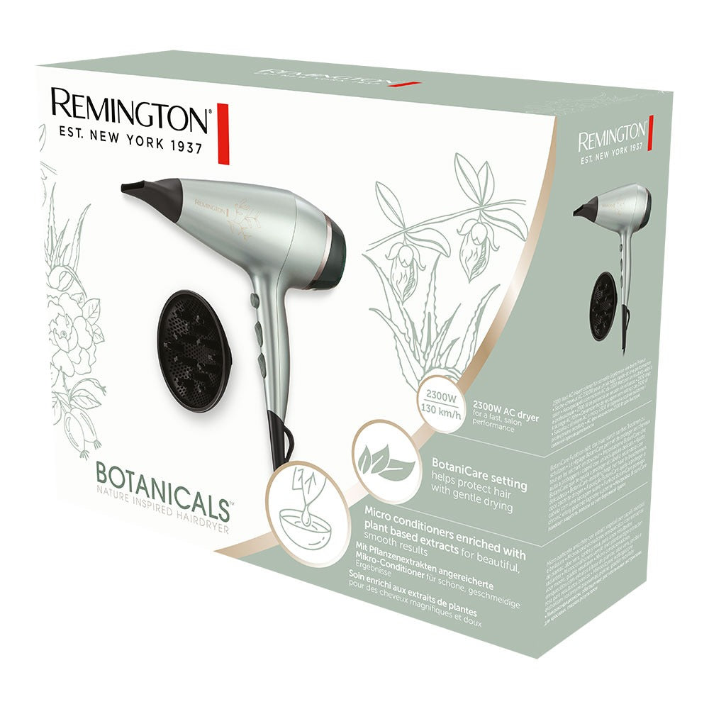 Botanicals™ Hairdryer | Remington | 2300w Hairdryer | Remington ac-5860