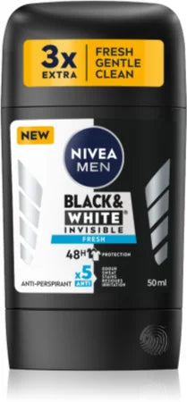 Nivea Men Black & White Invisible Fresh Antiperspirant Stick for men