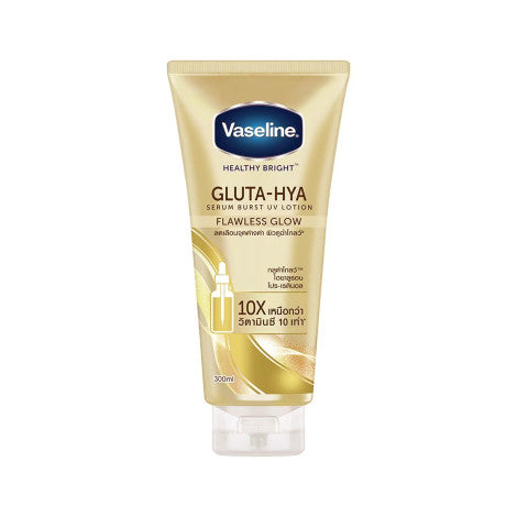 Vaseline Gluta-Hya Flawless Glow Serum Burst UV Lotion 300ml