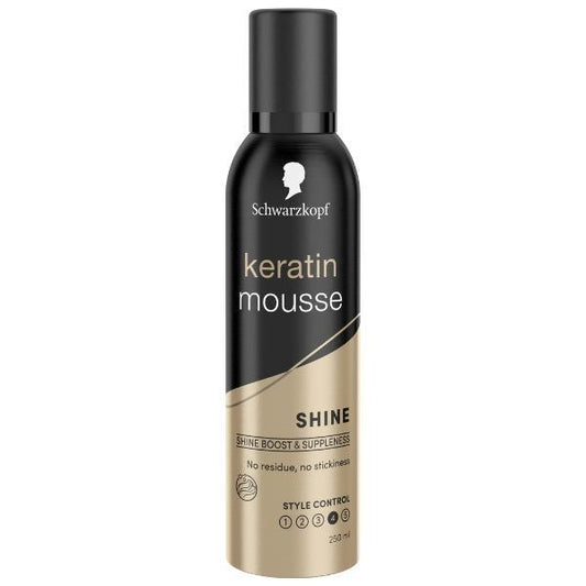 Schwarzkopf Styling Keratin Hair Mousse 250Ml