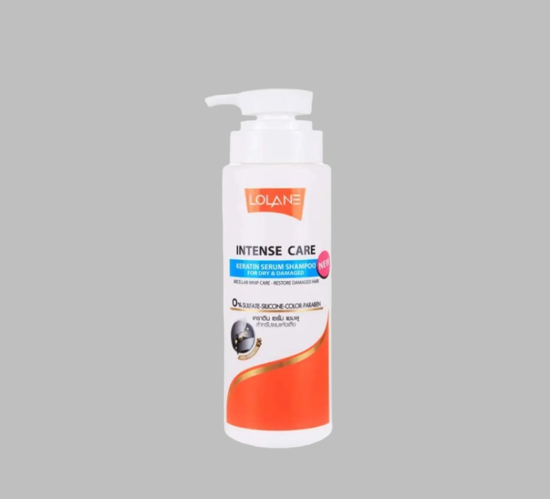 Lolane Intense Care Keratin Serum Shampoo Dry &amp Damaged 400ml- Manmohni