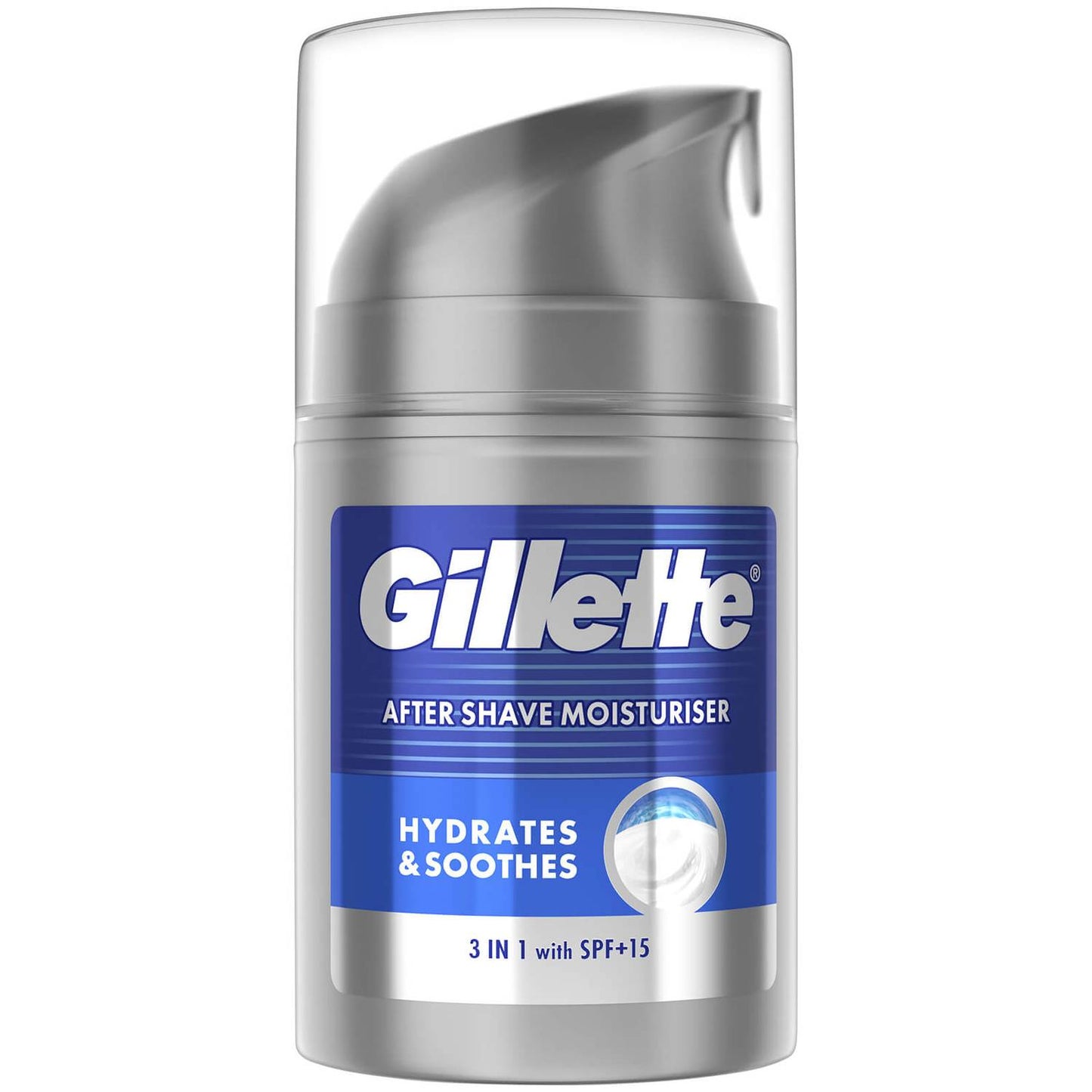 gillette after shave moisturizer 50ml