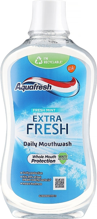 Aquafresh - EXTRA FRESH - Daily Mouthwash - 500ml