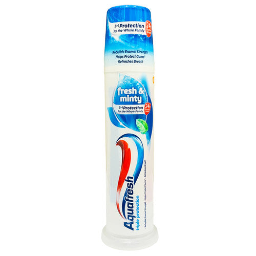 Aquafresh Toothpaste Fresh 'n' Minty Pump 100ml
