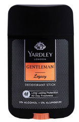 Yardley Gentleman Elite Deodorant Stick, 0% Alcohol, 50ml