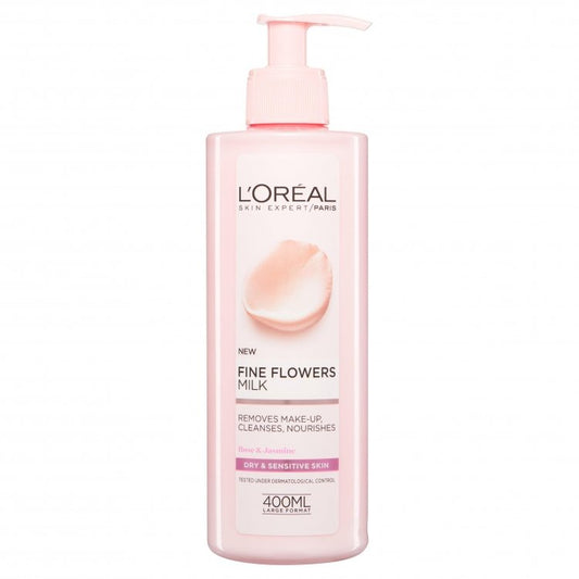 LOREAL PARIS-FINE FLOWERS MILK 400ml