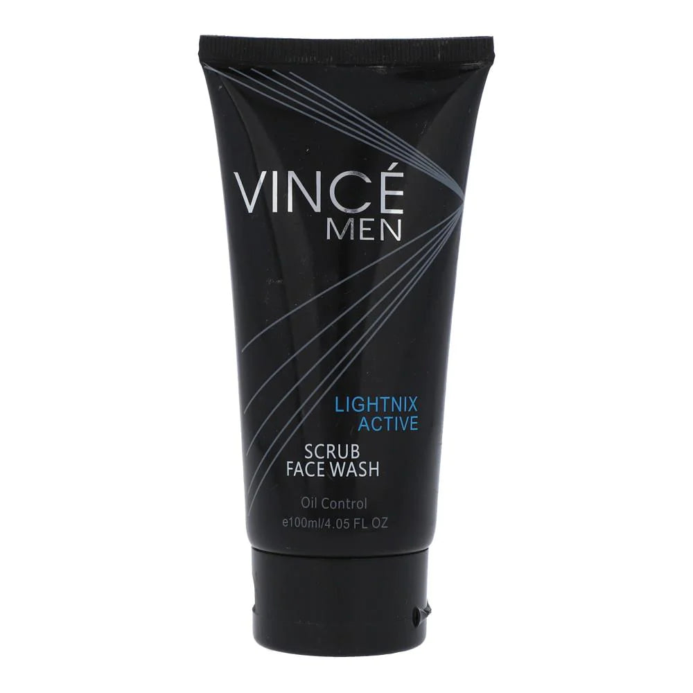 Vince Men Scrub Face Wash 100Ml