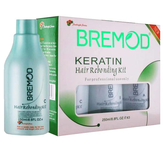 Bremode Keratin Rebonding Kit Small