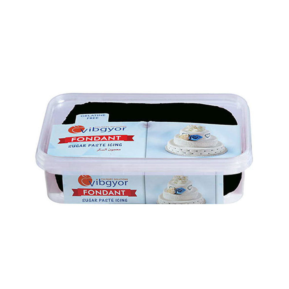 Vibgyor Fondant Black